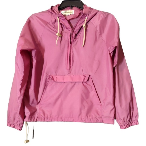 Twin Mountain Jackets & Blazers - Anorak Twin Mountain Pink Womens M Vintage Gorpcore Retro‎ Windbreaker Pullover